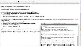 Running Java Webstart Applications On Mac OS
