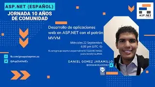 Desarrollo de aplicaciones web en ASP.NET con el patrón MVVM - Jornada 10 años Asp.Net en Español