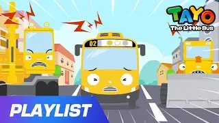 [Learn Colors] Yellow | Five Little Ducks | Team Yellow Car | Tayo Songs for Children | Tayo