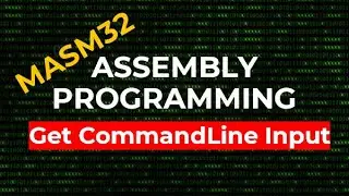 How to get command line parameters | MASM32 Assembly Programming