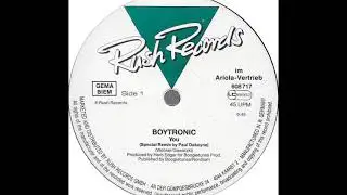 Boytronic - You (Special '86 Remix By Paul Dakeyne) (A)