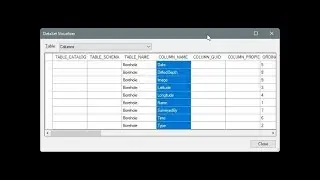 CSharp - Access - OLEDB - Retrieve all column names from database table