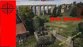 World of tanks M44 arty shame - it shows