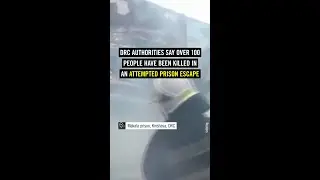 Deadly attempted prison escape in the DRC 🚨