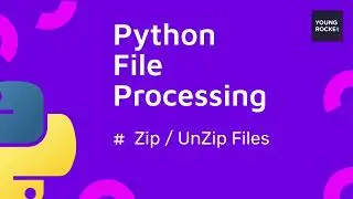 2023 Python Beginner Tutorial #50 Zipping and Unzipping files with Python