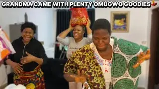 GRANDMA CAME PREPARED FOR OMUGWO 💃| UNBOXING OUR OMUGWO PACKAGES | OMUGWO IN NIGERIA 🇳🇬 #vlog