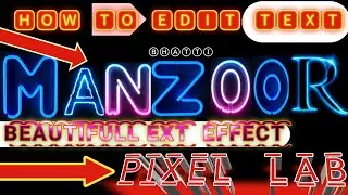 How To Pixel Lab Light Text Edit/iTech Gold/pixel Lab Maa light text effect ligia