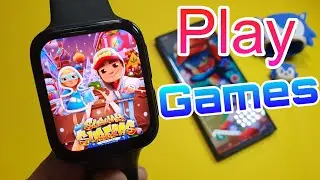 How To Play Games In Smartwatch | Cheapest Smartwatch | Cheap Smartwatch | Android Smartwatch