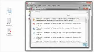 Auto-tagging rules - names (Tabbles training video 9)