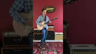 Jostein Gulbrandsen plays a Collings solid body prototype electric guitar