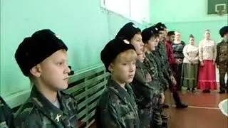 Большереченские казаки в гостях у Тарских казаков.