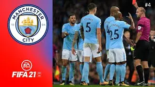 Red Card!! | FIFA 21 Manchester City Carrer mode #4