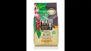 Kau Coffee Mill Hawaii 100% Kau Estate Grown Coffee taste test!
