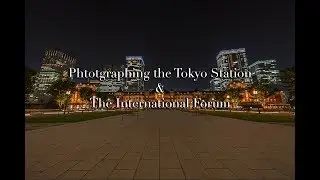 Photographing the Tokyo Station and the International Forum