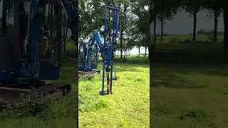 KH800 Hydraulic post driver