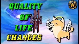 Shadowlands/Pre Patch: Quality of Life Changes Coming for Character Customization, UI and Questing!