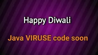 Intro to Java VIRUES