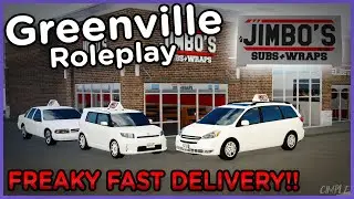 FREAKY FAST JIMBOS DELIVERY!! | Greenville Roleplay ROBLOX