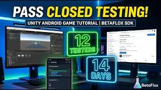 Unity Google Play Closed Testing Tutorial | BetaFlox SDK Integration (12 Testers for 14 Days)