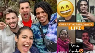 Nikhil Chinapa Live With Arushi,Hamid Barkzi,Kevin,Michael Of Roadies Revolution | Team Loyalty