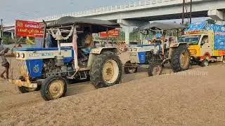 Swaraj 744 fe tractor pulling | Swaraj tractor power - CFV