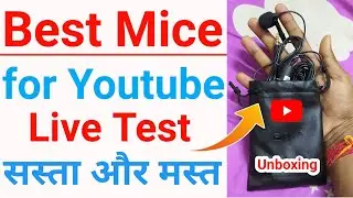 Best mice for youtube | Boya m1 Pro Mice unboxing video | boya m1 mice unboxing | best mice