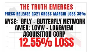 12% Stock Loss BFLY Stock News Butterfly Network Securities Class Action ($BFLY) LGVW Stock Longview
