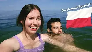 TUREK woli POLSKIE morze?! 🇵🇱 🇹🇷 Sarbinowo VLOG | Kawa po turecku