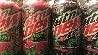 Mountain Dew Major Melon and Zero Sugar Review