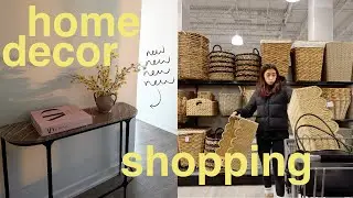 Furniture & home decor shopping for the new apartment!