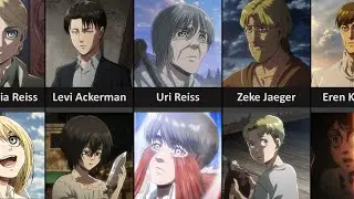 Attack on Titan Characters as Kids (2024)