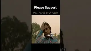 BCA student meme 🤣 #respect #funny #meme #programmers #trending