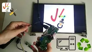 Convierte la pantalla de tu PORTATIL ROTO en un MONITOR (MUY FACIL)♻️