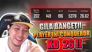 INI KAH CONQUEROR DENGAN KD TERTINGGI DI INDONESIA 26 - PUBG MOBILE