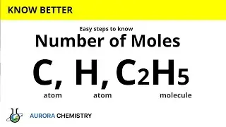 In 3 moles of ethane ( C2H6)Calculate Number of moles of C-atoms, H-atoms and ETHANE molecule