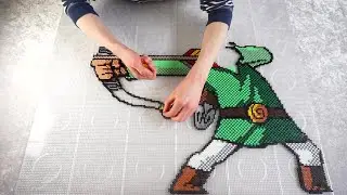 Pixel Art - THE LEGEND OF ZELDA: LINK (Perler Beads)