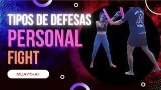 Treino de Defesas do Muay Thai - Personal Fight Com Minha Aluna Sanny