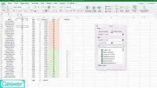 How to use filters in Excel