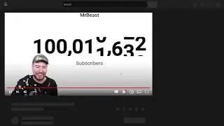 MRBEAST GETTING 100MIL SUBS AAAAAAAAAAAA