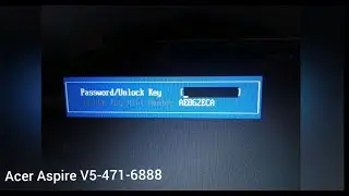 Remover Senha da BIOS Acer Aspire V5-471