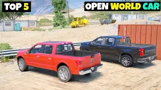 Top 5 Open World Car Driving Games For Android | Best open world games for android