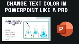 Change Text Color in PowerPoint Like a Pro | How to Change Text Color in PowerPoint