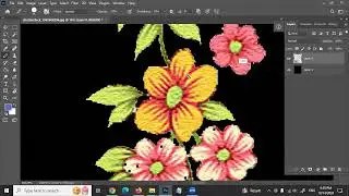8th Discussions textile design in Adobe Photoshop 2024 in Hindi || SaQib Designer