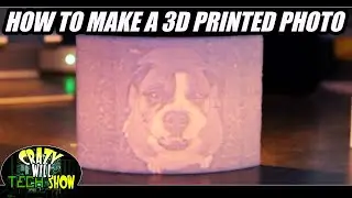 How to make a 3D printed photo/lithograph