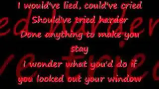 Gary Allan watching airplanes w/lyrics