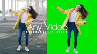 Make your any video green screen video