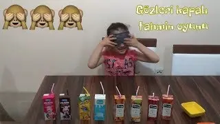 Meyve Suyu ve Meyveli süt içme challenge( meydan okuma )