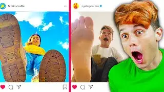 TESTEI VÁRIOS TRUQUES INCRÍVEIS PARA BOMBAR NO INSTAGRAM !!!