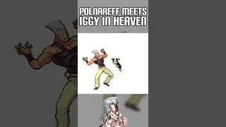 Polnareff meets Iggy in Heaven | JoJo Sprite Animation