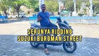 TEST RIDE SUZUKI BURGMAN STREET 125 | THIS MOTORCYCLE IS MADE FOR DAILY USE, IS IT COMFORTABLE?